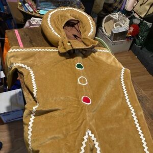 Handmade Gingerbread boy or girl costume